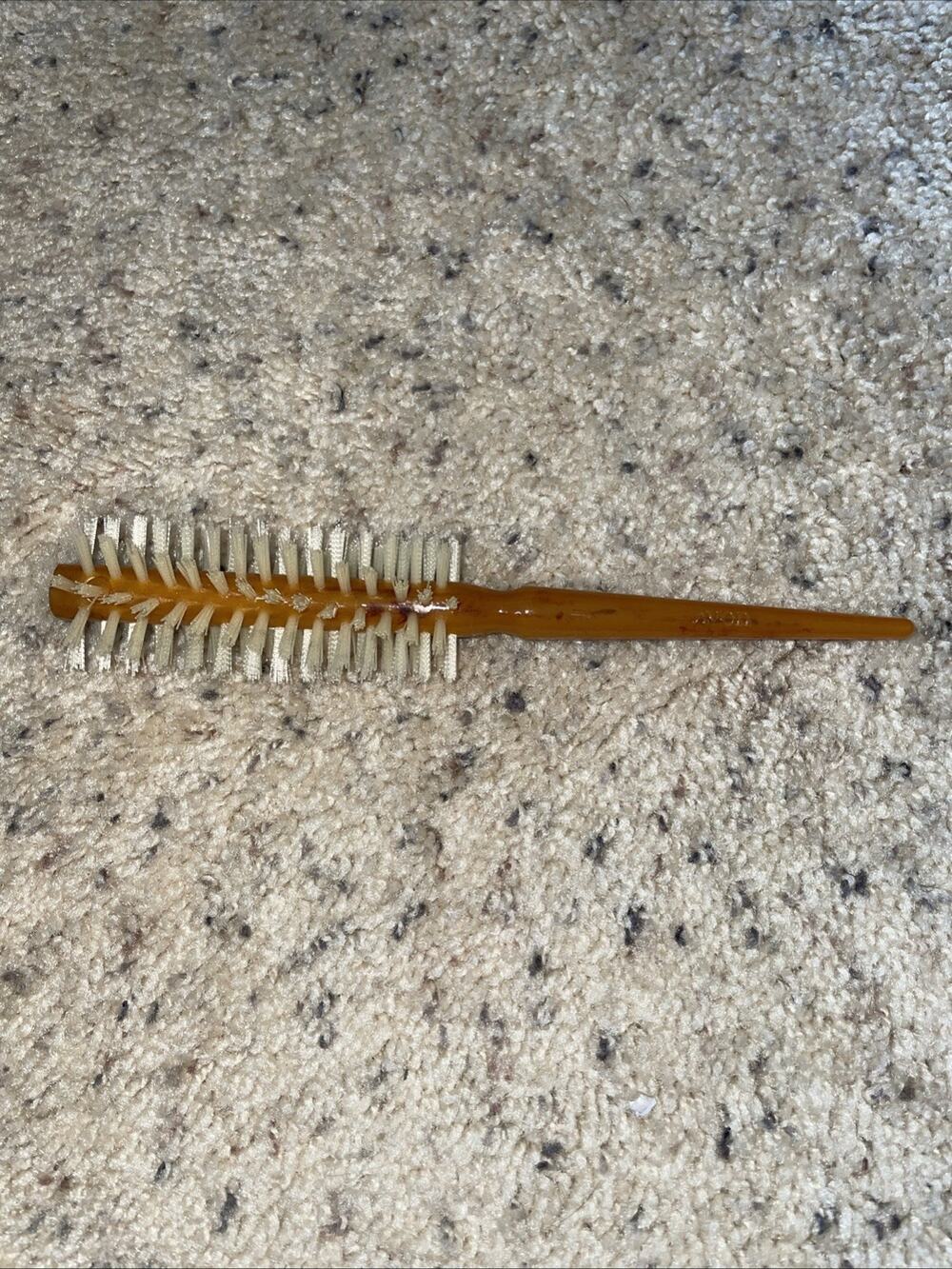 Vintage Avon Natural Performance Blow Dry Curling Brush 8"